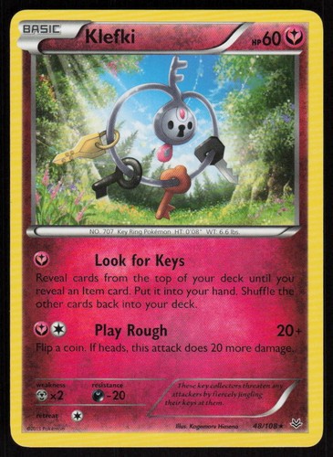 Klefki 48/108 Roaring Skies Rare