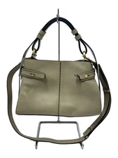 POLENE Leather Shoulder Bag CML