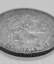 1818 Crown - Probably Unique Mint error Scarce Rare