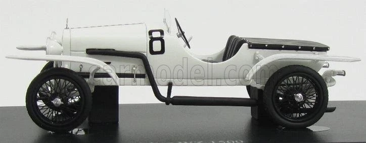 MODELLINO AUTO STATICO AUTOCULT WALTER WZ 1500 #8 HILL CLIMB 1924 BIANCO 1/43 - Immagine 3 di 4