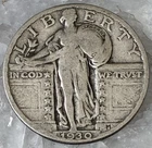 1930 Standing Liberty Quarter 25C Silver 0.900 Fine Philadelphia Mint Coin #5