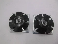 2 Pack Mapp Caster 2" Threaded Caster Adapters For 3/8"-16 Threaded Stems