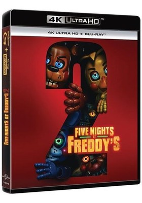FIVE NIGHTS AT FREDDYS 2 BLU RAY 4K ULTRA HD ESPAÑOL NUEVO PRECINTADO