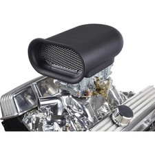 Plain Mini Hillborn Style Aluminum Air Scoop Black Plain Mini Hillborn Style Aluminum Air Scoop Black