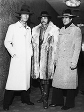 New York New York international coat look men 1970 winter represen- Old Photo