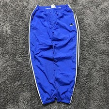 Vintage 90 s Adidas Windbreaker Baggy Blue Jogger Track Pants Men's Size Large