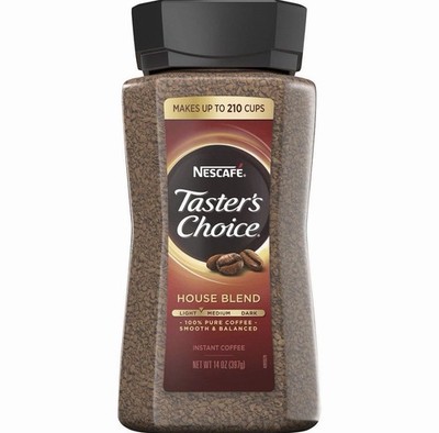 NESCAFE Taster's Choice Instant Coffee, House Blend (14 Ounce)