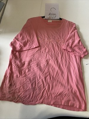 Vintage Cherokee rosa besticktes T-Shirt Übergröße 1X (18/20W) | AGU-1167