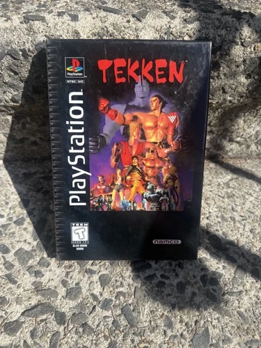 Tekken (Sony PlayStation PS1 1995) Authentic Tested Cardboard Long Box Fair Cond