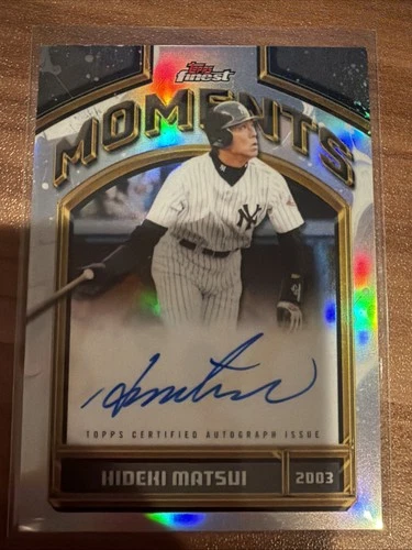 2026 Topps Finest Hideki Matsui Base (RAW)
