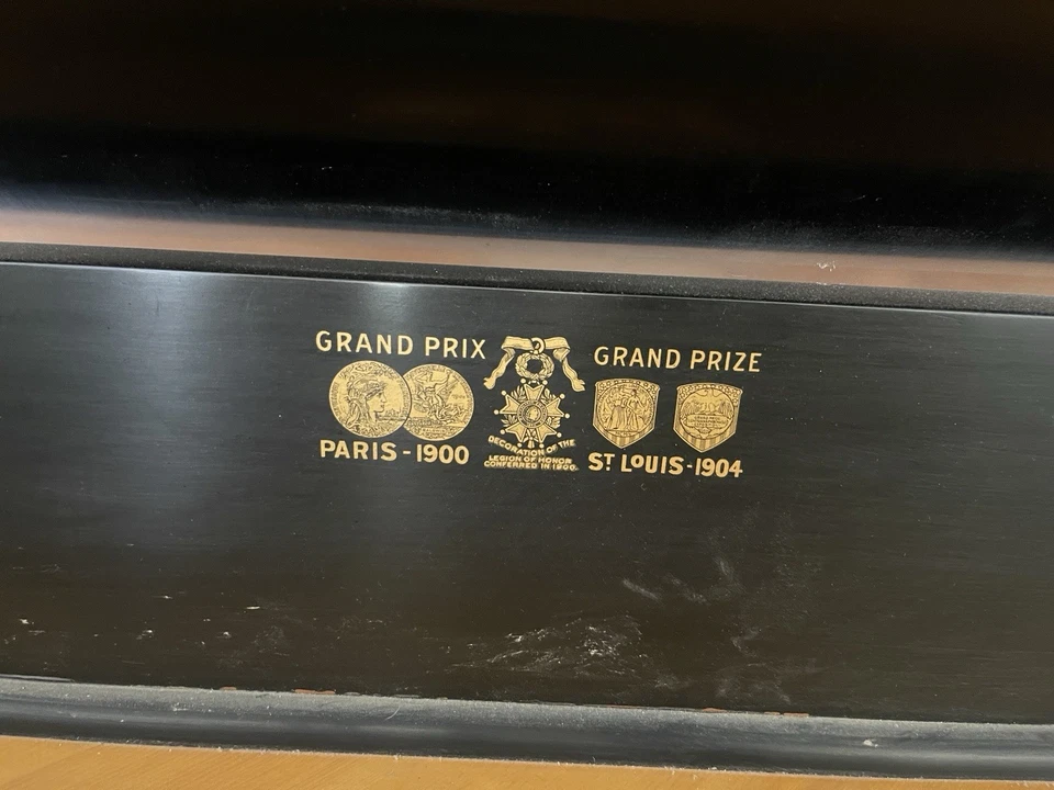 Baldwin L Gran Piano Ébano Satinado Buen Estado Foto 2 de 4