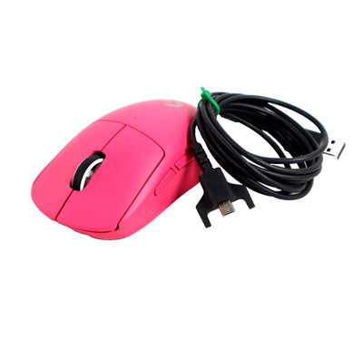 Logitech PRO X SUPERLIGHT Gaming Mouse - PINK! - NO USB/DONGLE, Comes w USB Cord