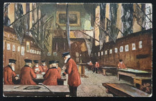 Vintage Tuck's Oilette Postcard The Recreation Hall Chelsea Hospital England