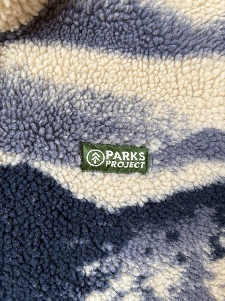 Parks Project Acadia Moose Full Zip High Pile Fleece Pullover
