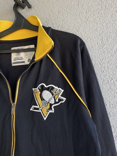 Pittsburgh Penguin Stanley Cup Zip Up Jacket Embroidered M - Picture 6 of 18