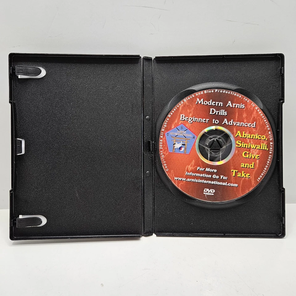 Bruce Chiu's Modern Arnis Drills Beginner To Advanced Abanico Siniwall DVD RARE! - Image 3 of 4