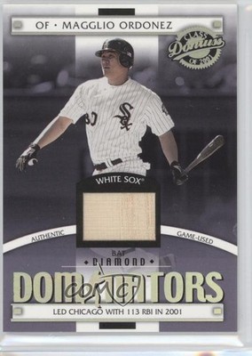 2001 Donruss Class Of Dominators Materials 178/250 Magglio Ordonez #DM-20 0i1