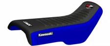 FMX BLACK & BLUE HF Seat Cover for Kawasaki KX 500 FREE SHIPMENT INCLUDED