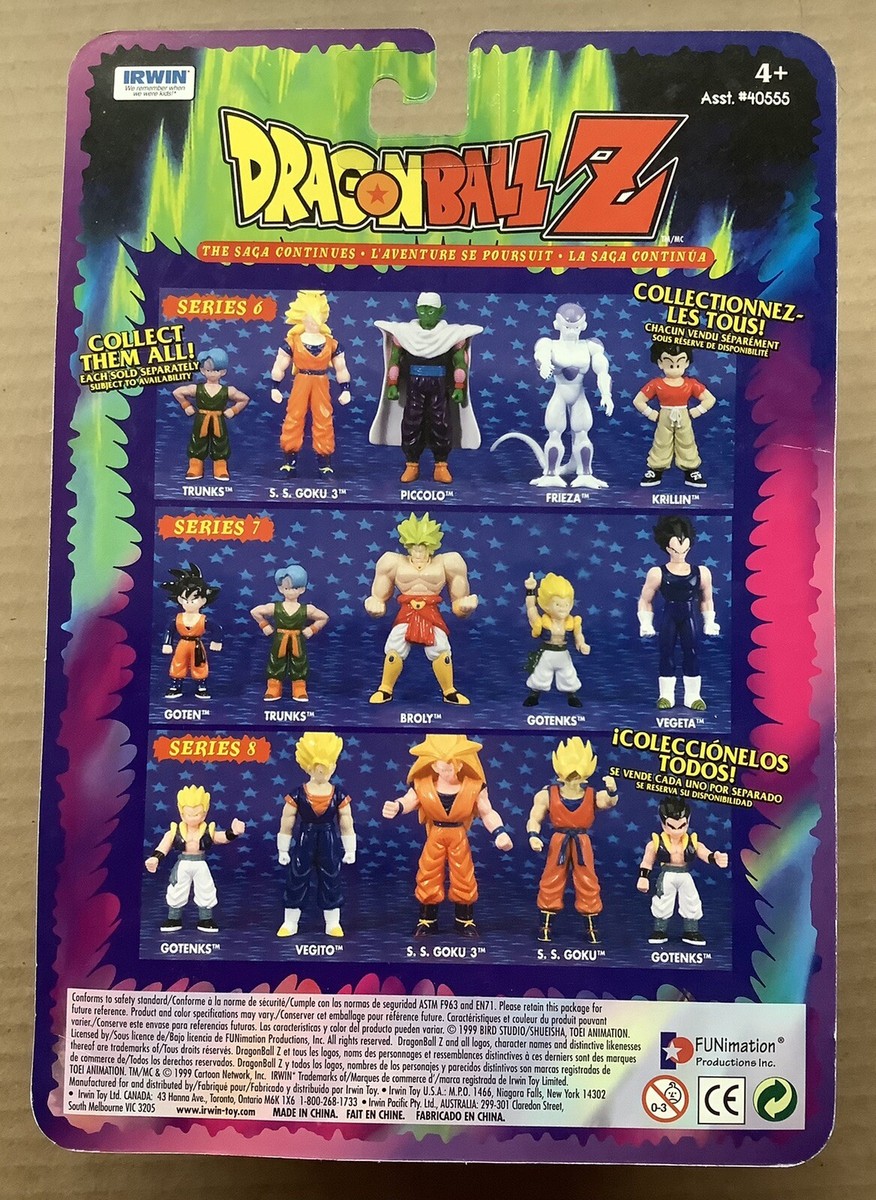 DRAGON BALL Z ACTION FIGURE: PICCOLO (1999) Irwin Toys; Series 6