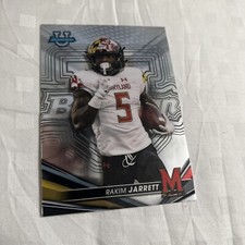 2022-23 Bowman's Best University #83 Rakim Jarrett Maryland Terrapins