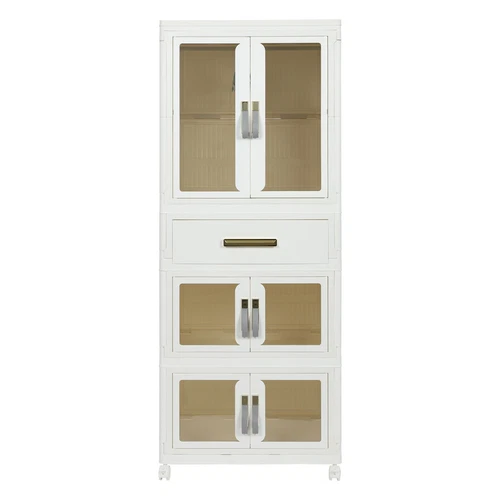 Clothes Storage Cabinet Free Standing Storage Organizer Baby Clothes Cabinet - Picture 3 of 15