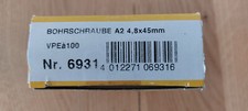 Bohrschraube Panhead  A2 4,8x45mm - Karle & Rubner