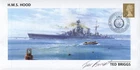 WW2 Royal Navy HMS Hood survivor Ted Briggs signed cover - Definitive edition