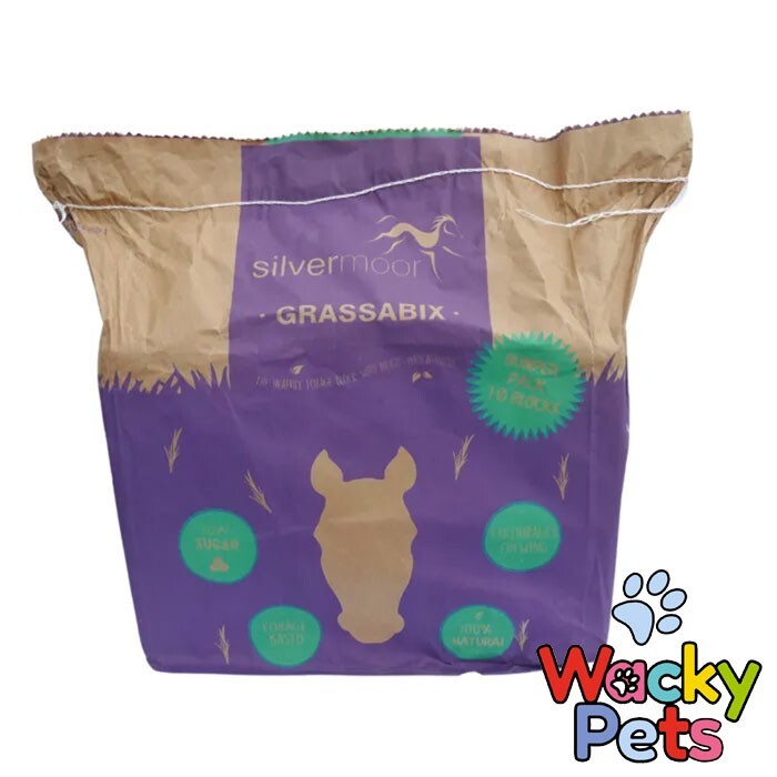HORSE FOOD FEED Silvermoor Grassabix Bumper Pack 10 x 1kg