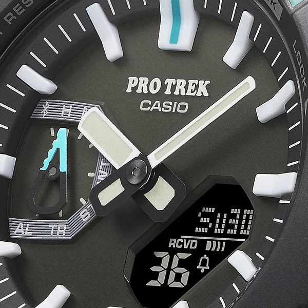 CASIO PRO TREK PRJ-B001-1JF Black Solar Bluetooth Men's Watch