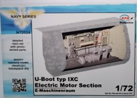 MW22 Cmk N72024 U-BOOT Ix Electric Motor Section 1/72