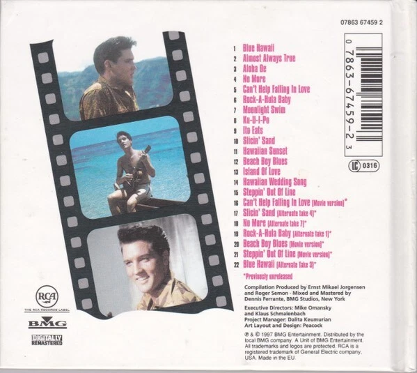 Elvis Presley - Blue Hawaii ( Collector's Edition ) - 22 Titel - Bild 2 von 3