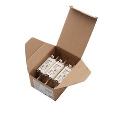 3x Siemens 3NA3 020 50A 500V NH0 fuse block -unused/original packaging-