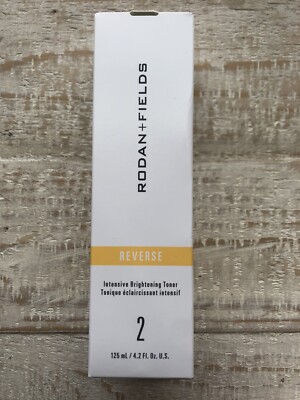 New Rodan + Fields REVERSE Step 2 Intensive Brightening Toner 4.2oz   NIB