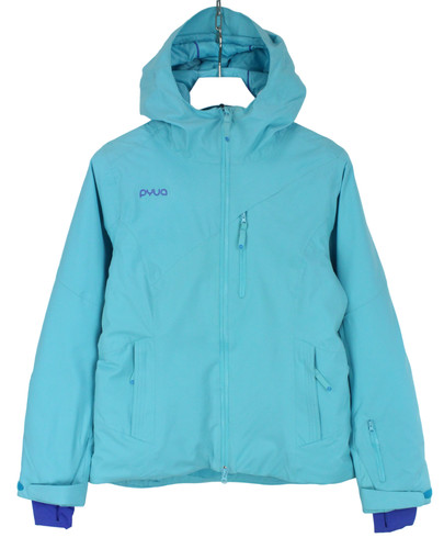 Pyua Primaloft Recco ClimaLoop Jacket Ladies Snow Jacket Medium Blue - Picture 1 of 17