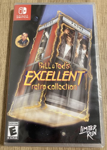 Jeu Switch Bill & Ted's Excellent Retro Collection – Limited Run Games LRG152, Neuf Sous Blister