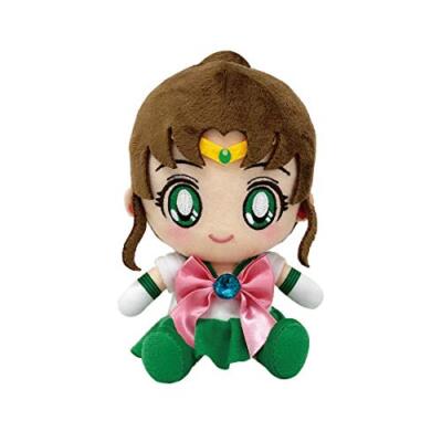 Sailor Moon Chibi Plush Doll Stuffed Toy Sailor Jupiter 15cm NEW from Japan