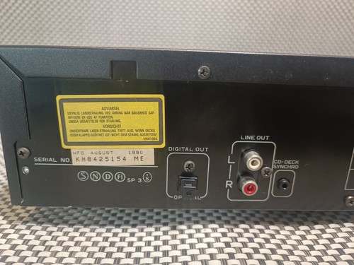 Pioneer PD-5500 CD-Player Compact Disc Player - Bild 9 von 11