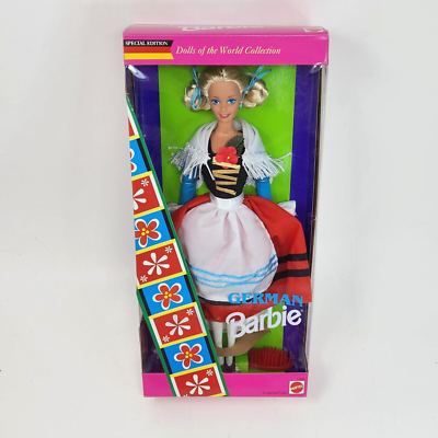 VINTAGE 1994 BARBIE DOLLS OF THE WORLD GERMAN NEW IN BOX MATTEL # 12698 NOS 