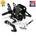 For Kawasaki Ninja 650 Z650 ER6N 2017-2025 CNC Rearset Footrest Footpeg Foot Peg