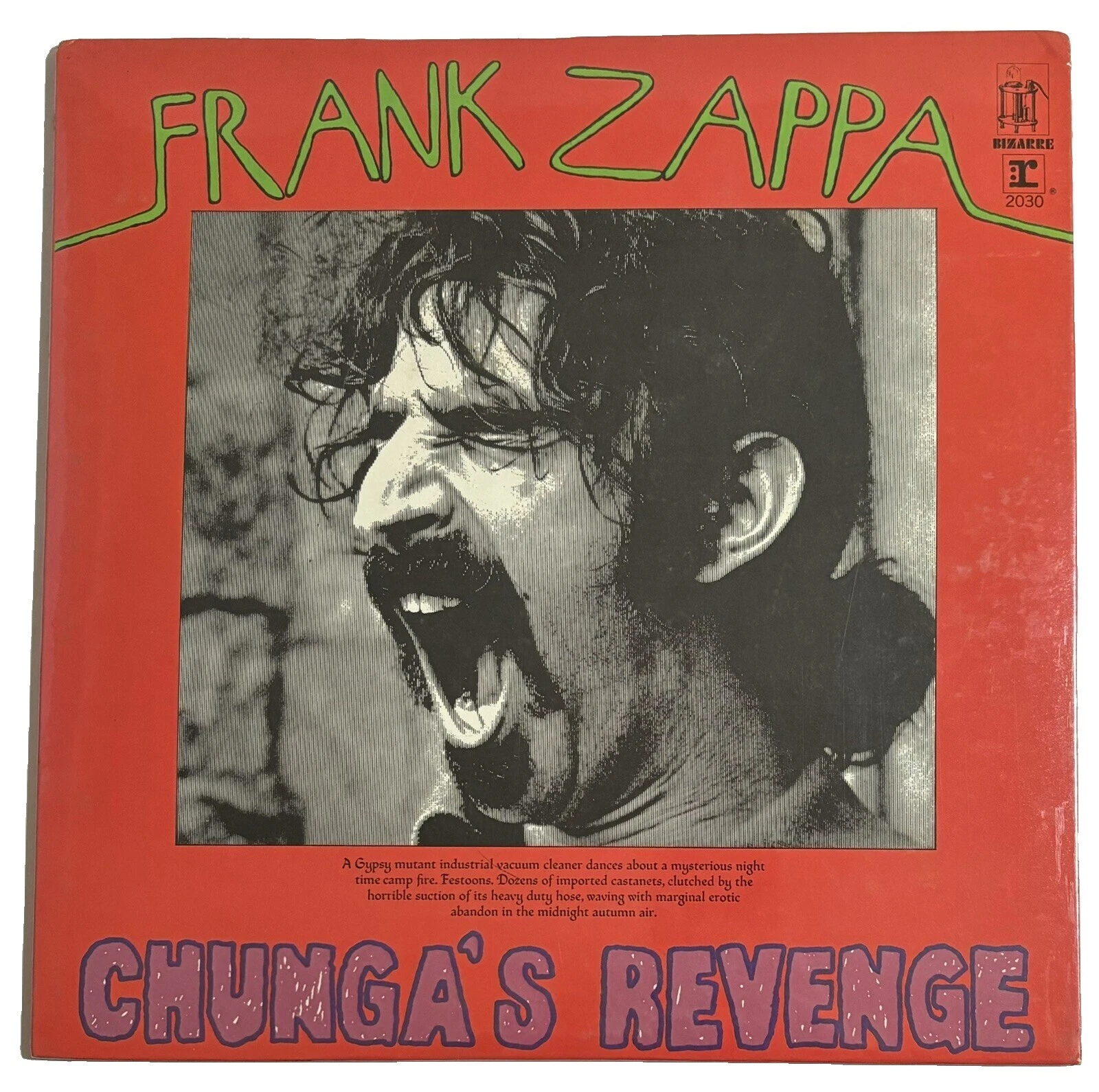 Frank Zappa Rock Vinyl Records