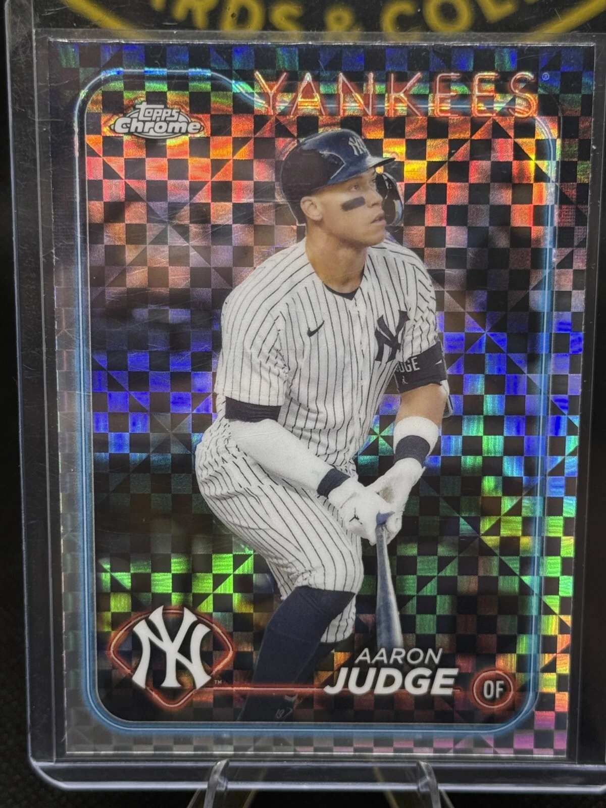 2024 Topps Chrome AARON JUDGE #50 XFRACTOR REFRACTOR New York Yankees MVP
