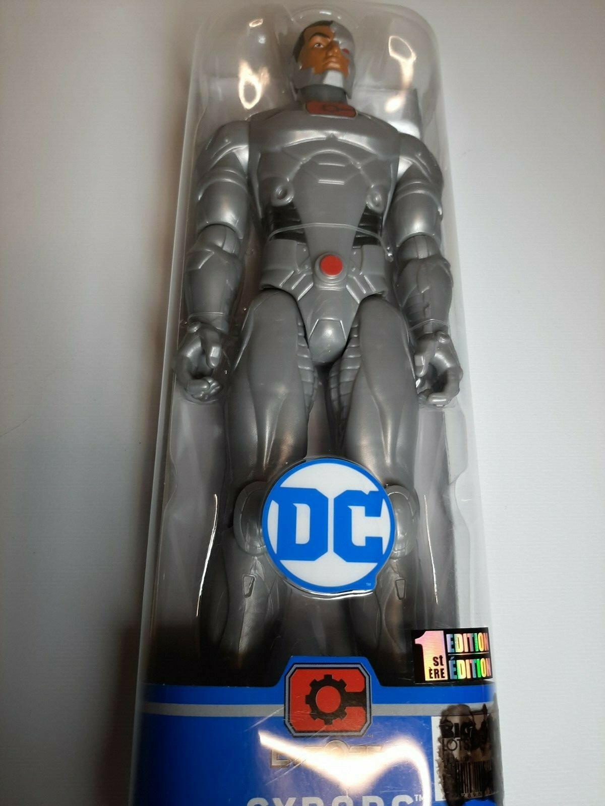 Figurine DC Comics Cyborg 30cm - 11 Points D'Articulation - Collection Super-Héros