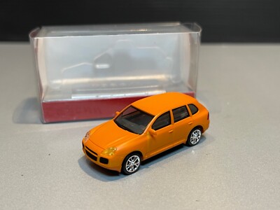 Porsche Cayenne SUV Geländewagen AWD Sport Wagen matt orange Herpa H0 1:87 OVP