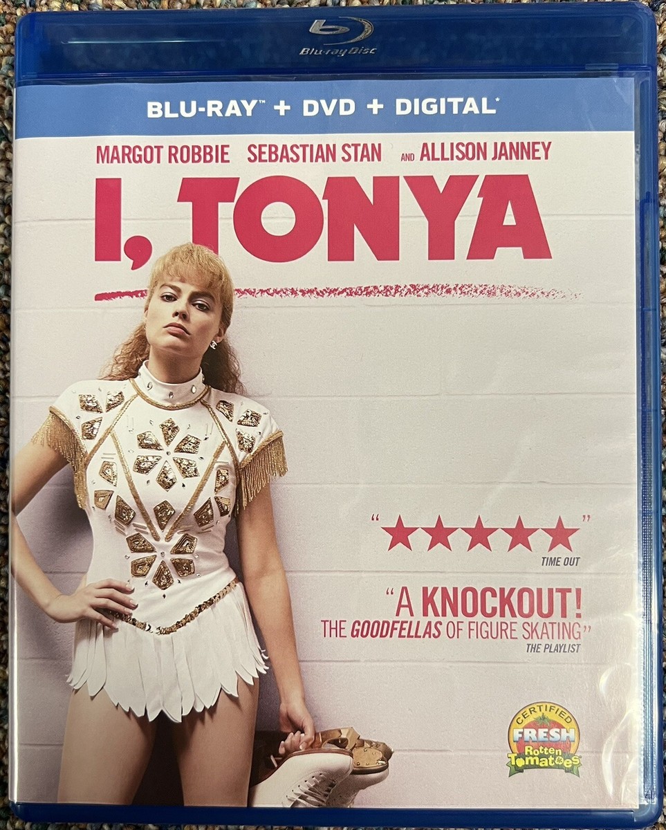 I, Tonya (Blu-ray DVD, 2017) Directed by Craig Gillespie Margot Robbie