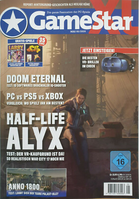 GAME STAR Mai 05/2020 HALF-LIFE ALYX  . 1A TOP