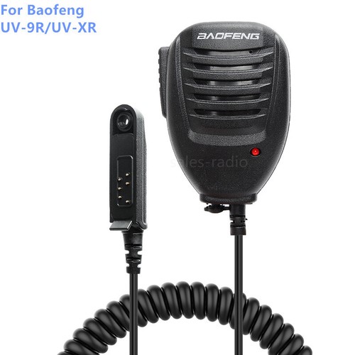 Waterproof Speaker Hand Microphone BaoFeng UV-9R plus BF-A58 UV-9G GT-3WP Radios - Afbeelding 1 van 6