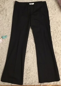 stretchy black slacks