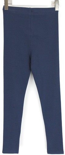FRIBOO Leggings Girl's 11-12 YEARS Stretchy Tricot Elastic Waist Blue - Picture 2 of 8