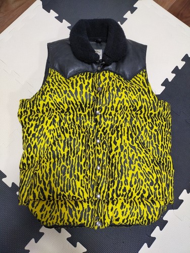 WACKO MARIA LEOPARD DOWN VEST punk ギャル男