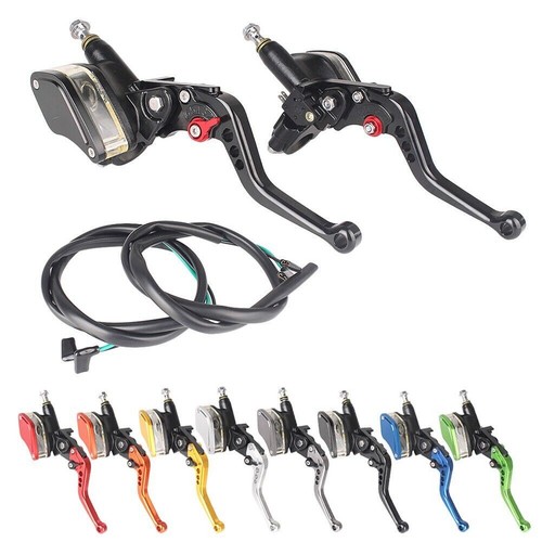 2-Piece Adjustable Brake & Clutch Lever Set For Yamaha YZF R1, R6, YZF600R 8 thumbnail image
